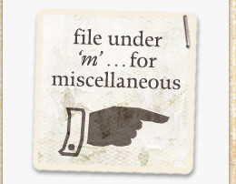 miscellaneous work