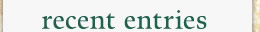 Recent Entries