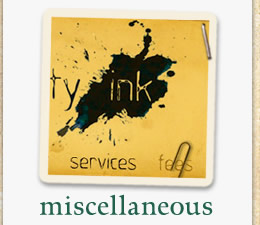 MIscellaneous Work