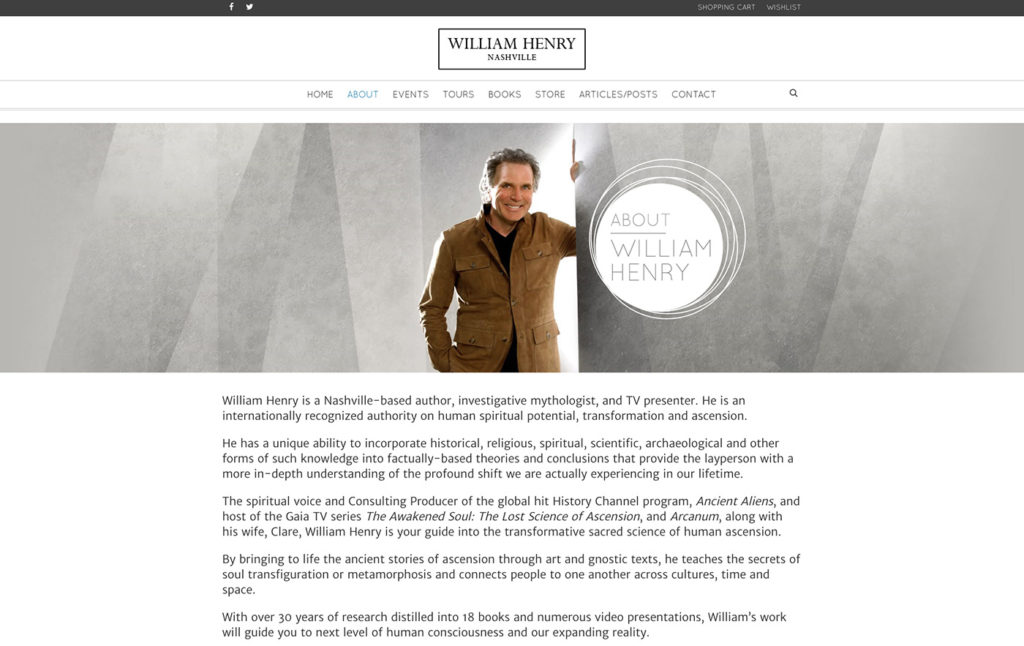William Henry Website