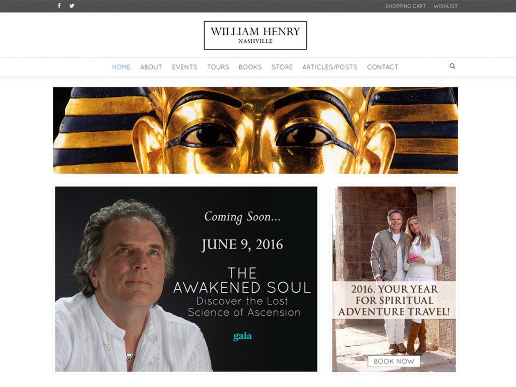 William Henry Website