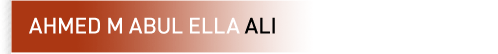 Ahmed M Abul Ella Ali